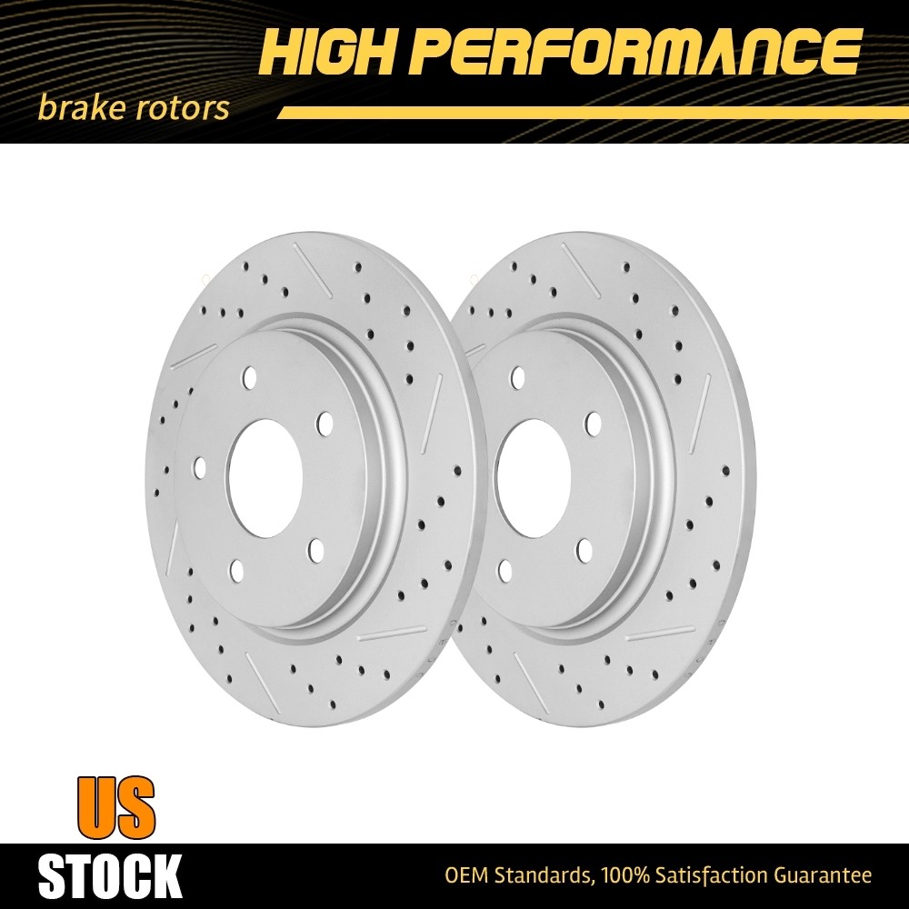 305mm Rear Disc Brake Rotors For Ram C/V VW Town & Country Grand Caravan Journey