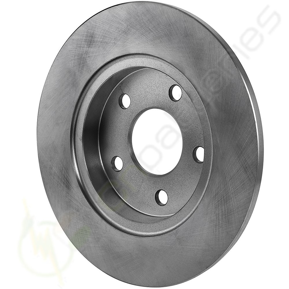 Front Rear Solid Brake Rotors Fits 2008-2011 Chevrolet Malibu 2.4L