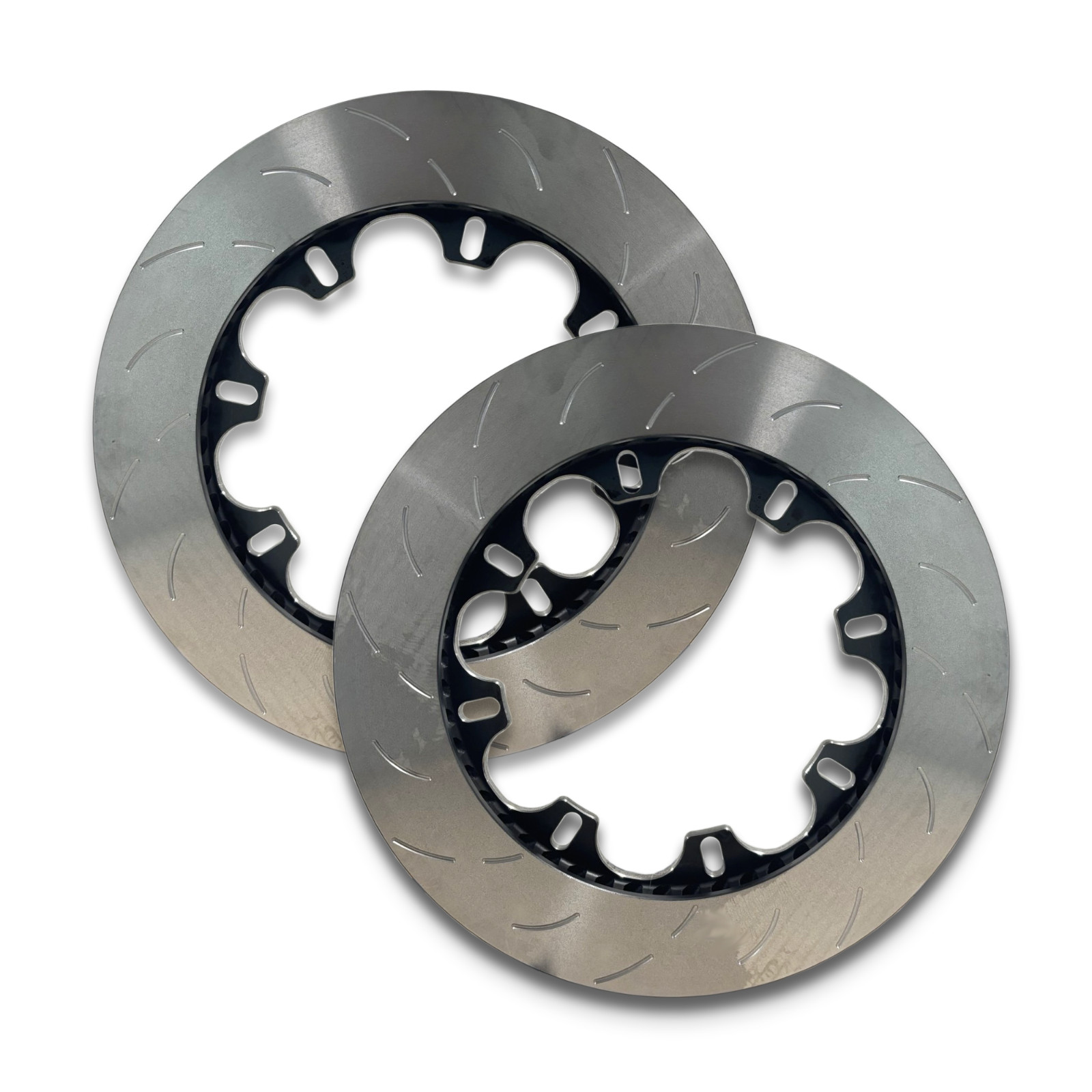 330MM x 28MM x 8 BOLT x 50MM Pad x 8″ PCD – FLOATING GROOVED BRAKE DISCS – PAIR