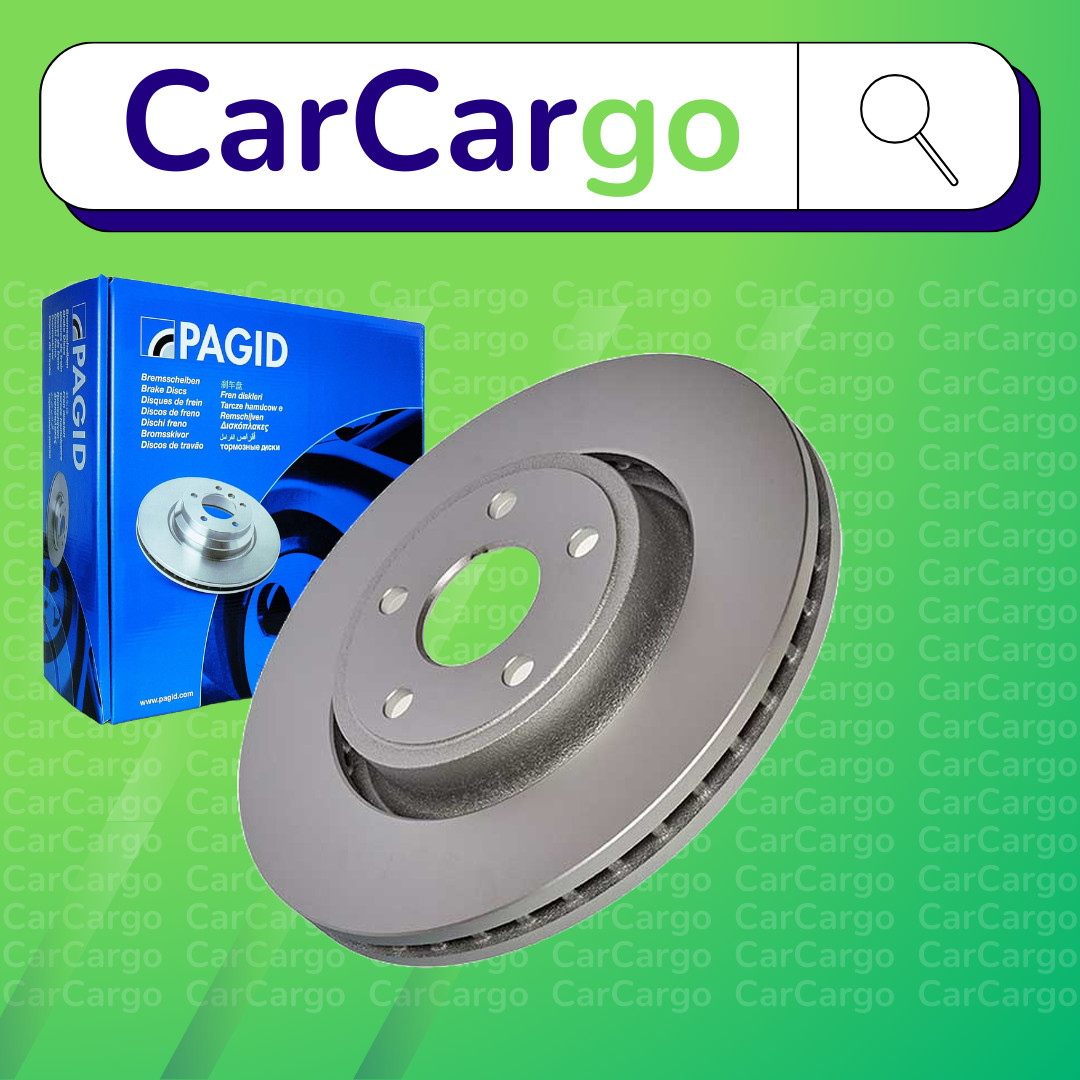 Pagid Vented Front Brake Discs Pair For Dodge Durango 5.7 AWD 2011-2024 350 mm