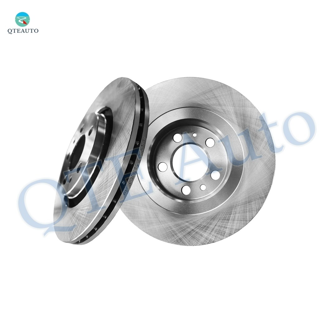 Front 280mm Brake Disc Rotors For 1999-2006 Volkswagen Golf L4 2.0L L4 1.9L