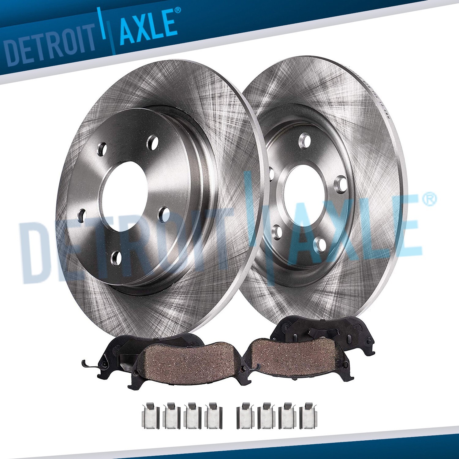 12.99 inch Rear Disc Brakes Rotor & Pad for Ford Flex MKT Standard Brakes Model