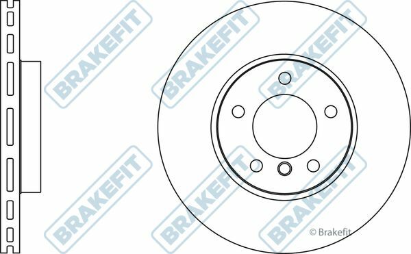 Front Brake Discs Set FOR BMW E91 143bhp 2.0 CHOICE2/2 07->12 312mm 318d 318i
