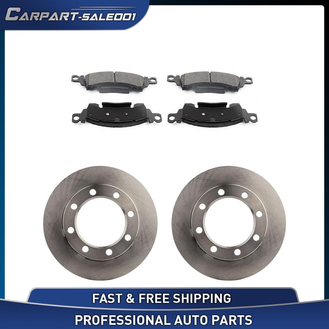 For 1975-1986 Chevrolet K20 OE Front Disc Rotors and Brake Pads Set