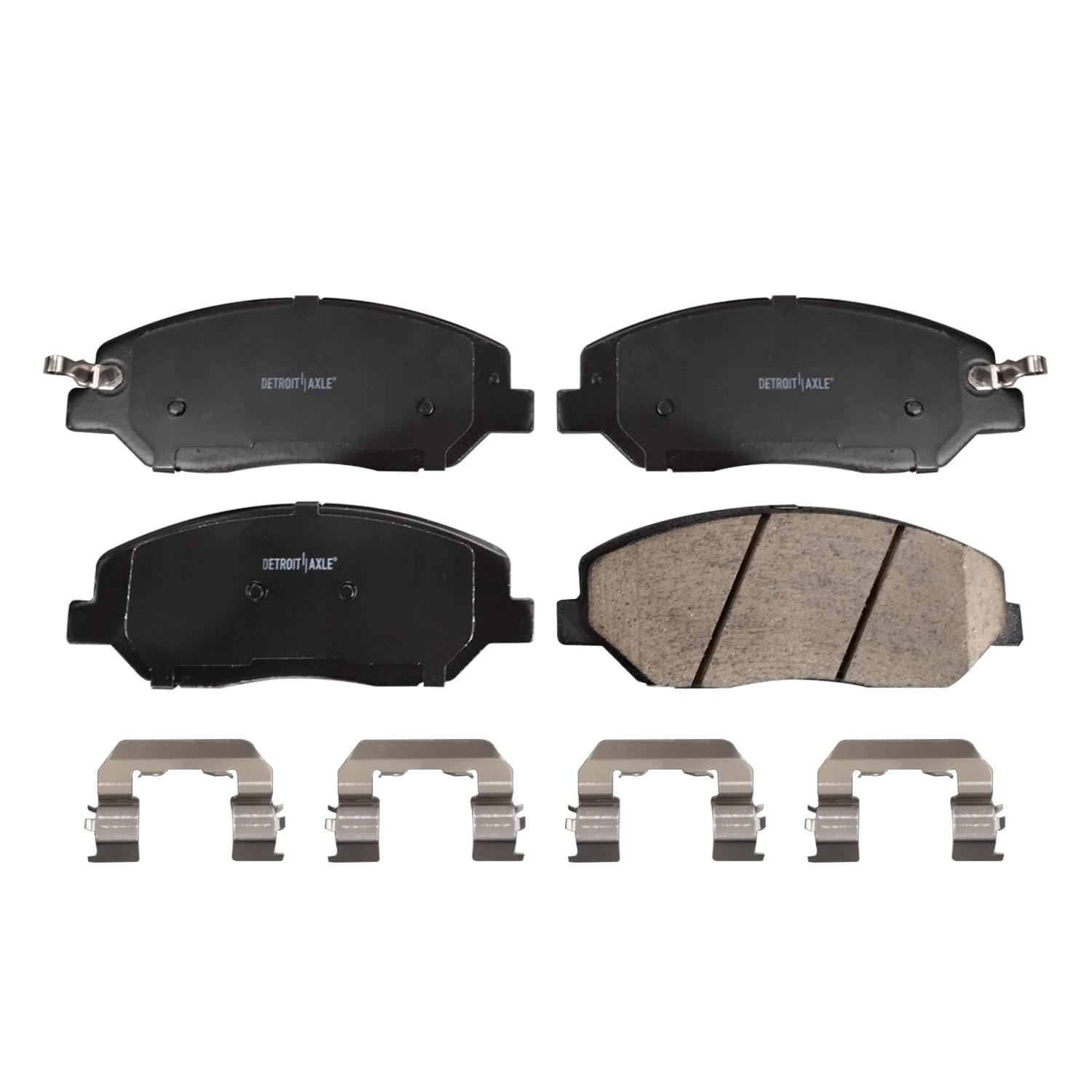 Front Disc Brake Rotors Brake Pads w/ Hardware for 2009 – 2011 Hyundai Genesis