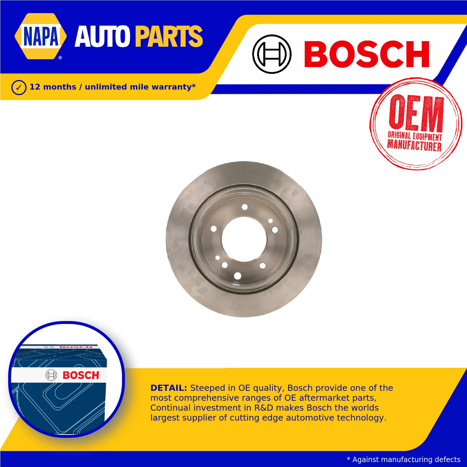 2x Brake Discs Pair Vented Rear 315mm 0986479232 Bosch Set 584113E300 BD1098 New