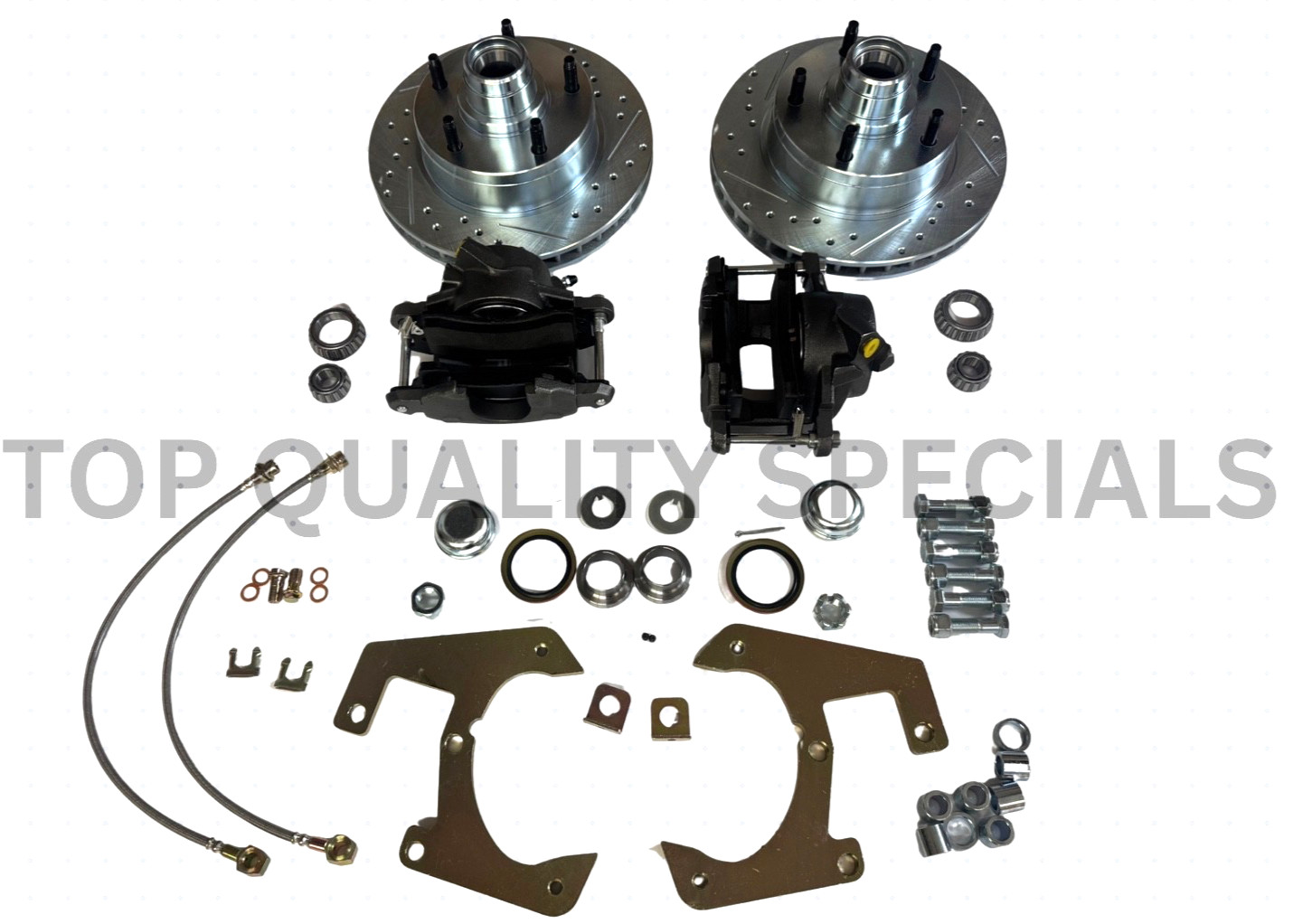 1948-56 Ford F1 F100 Half Ton Pickup Truck Front Disc Brake Kit 5 x 5 1/2 Rotors