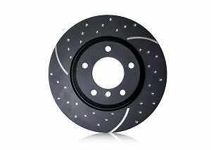 Rr Slotted Brake Rotor EBC Brake GD7509
