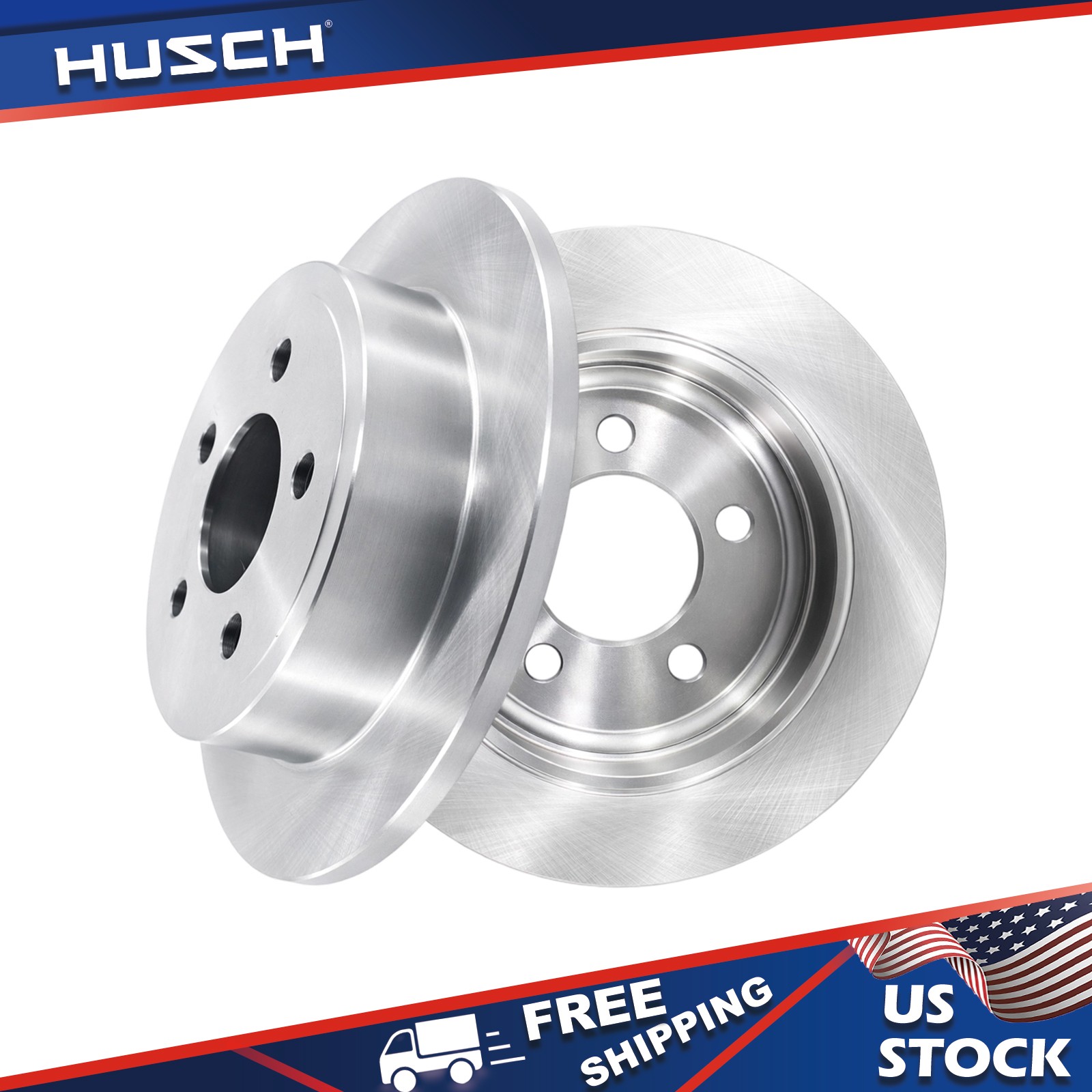 285mm Rear Premium Brake Rotors Rotors for 2003 – 2007 Jeep Liberty Wrangler