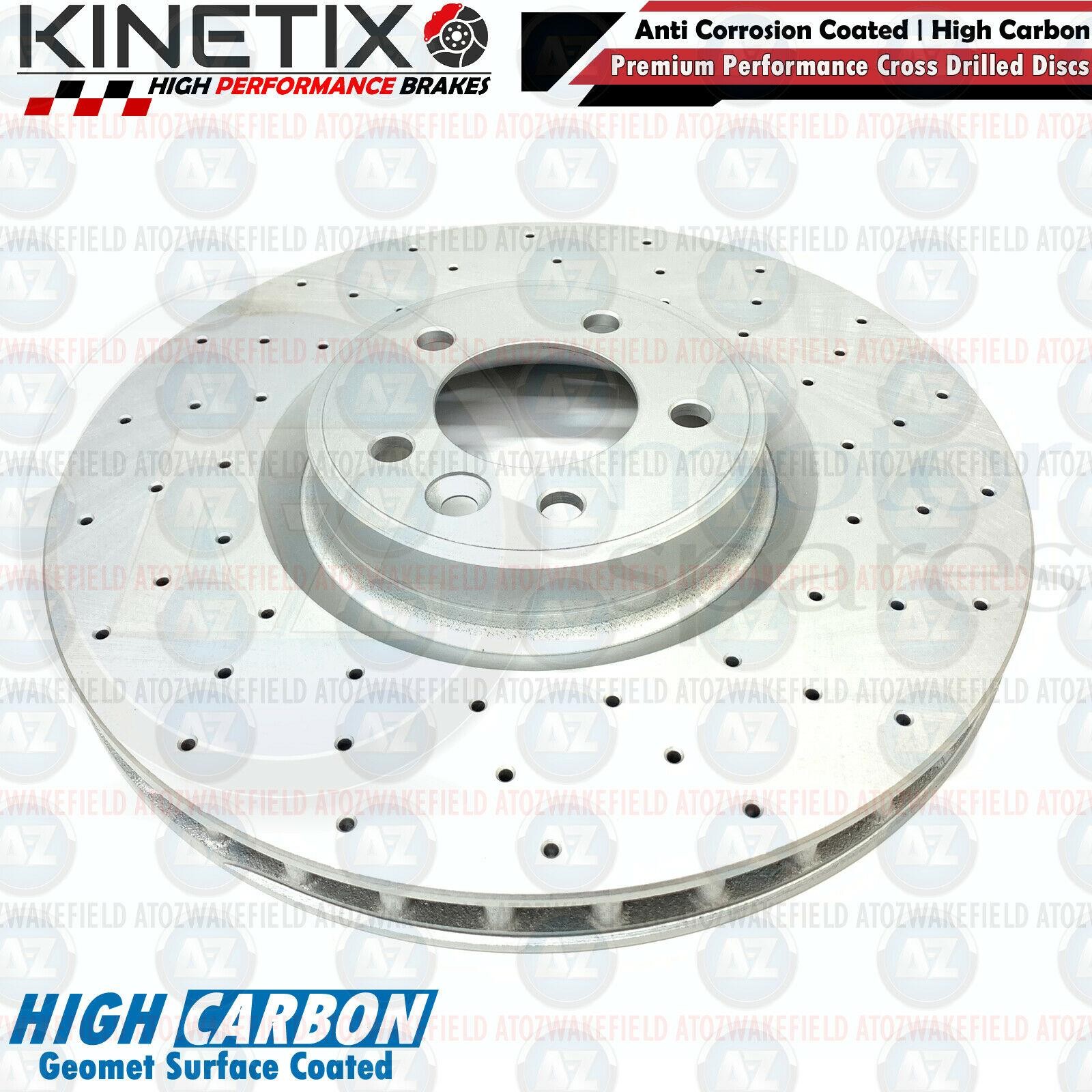 FOR RANGE ROVER AUTOBIOGRAPHY FRONT & REAR DRILLED BRAKE DISCS PADS SENSORS