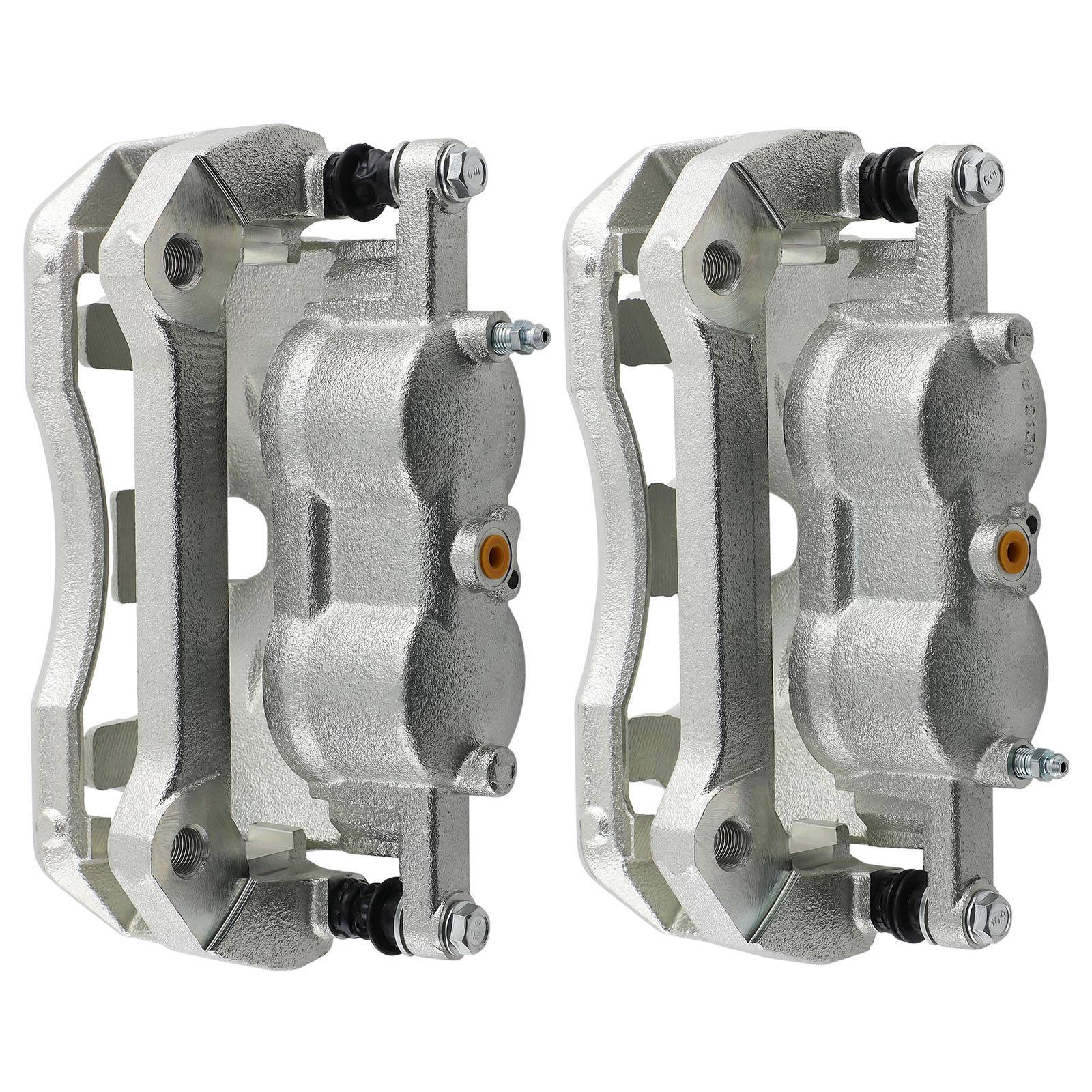 2pcs Front Brake Calipers w/ Bracket Kit for F-150 2.7L/3.5L/3.7L FL3Z-2B121B