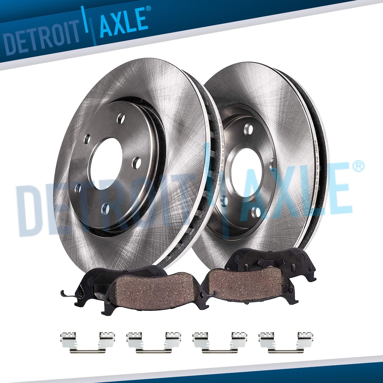 Front Brake Rotors Brake Pads for Dodge Charger Magnum Challenger Chrysler 300